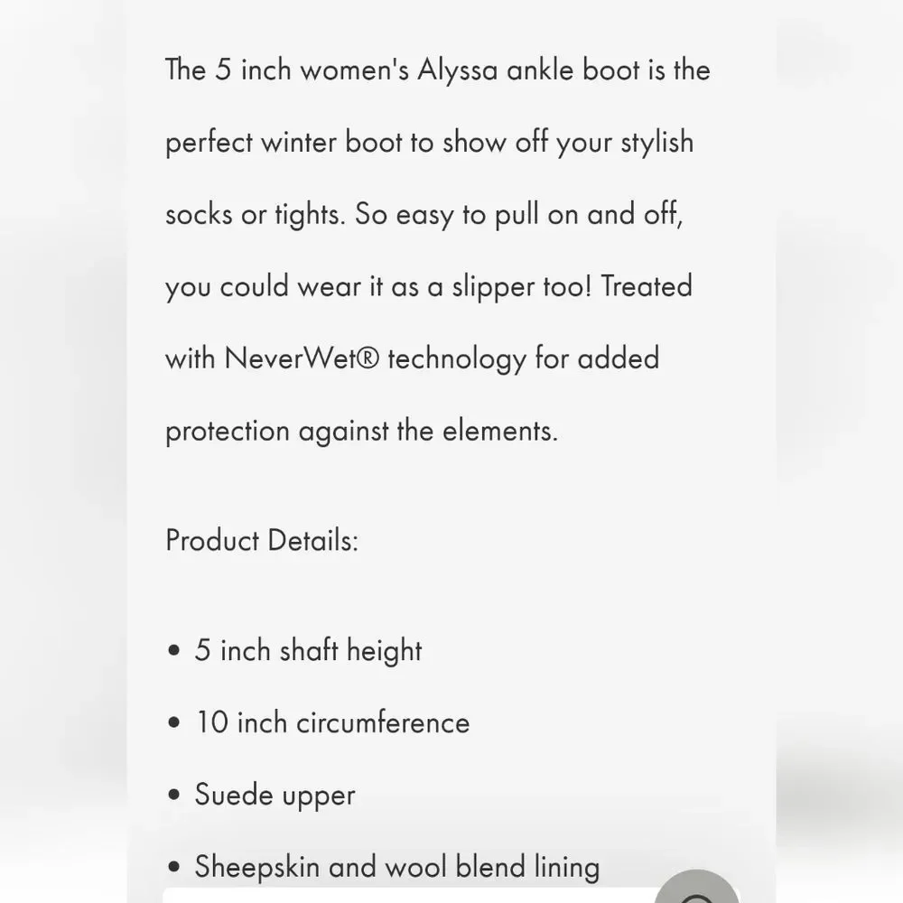 BearPaw Alyssa‎ Fur Boots- Black